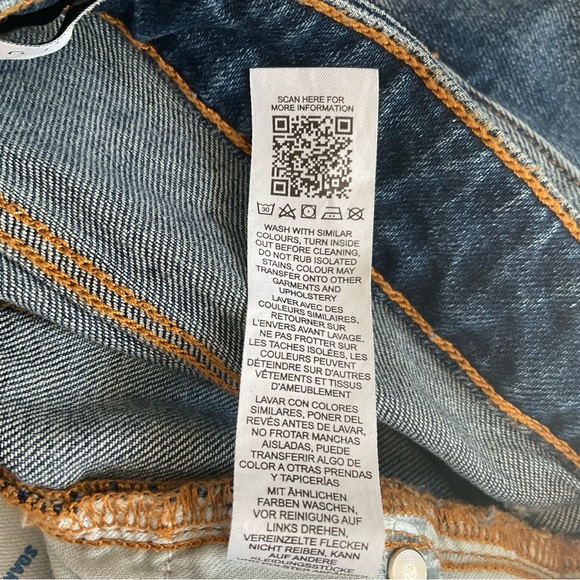 ASOS Distressed Straight Leg Jeans - Picture 6 of 6